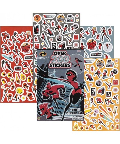 The Incredibles Birthday Party Supplies Favor Bundle Pack Includes Loot Bags Paper Masks Pencils Bracelets Stickers $38.80 Ki...