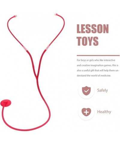 Kids Doctor Costume Kid Medical Working Stethoscope Toys: 2pcs Pretend Doctor Medical Toy Educational Equipment for School Cl...