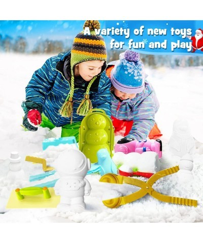 Snowball Maker Tools 12pcs Snow Toys Kits Astronaut Snowman Poo Duck Penguin Mold Snow Brick Block Maker Shovel $56.46 Sandbo...