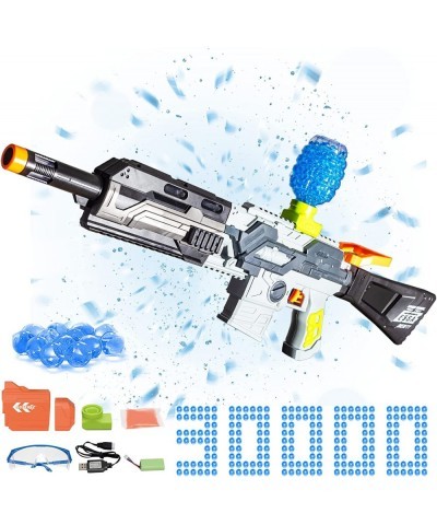 Large Gel Ball Blaster Toy Gun 4 in 1 Gel Gun 30000 Water Beads and Goggles Manual and Auto Modes Gel Ball Blaster for Outdoo...