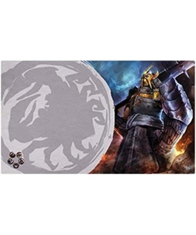 EDGE Studio Legend of The Five Rings: The Card Game Defender of The Wall PLAYMAT | Premium Slip-Resistant 24" x 14" Rubber Ma...