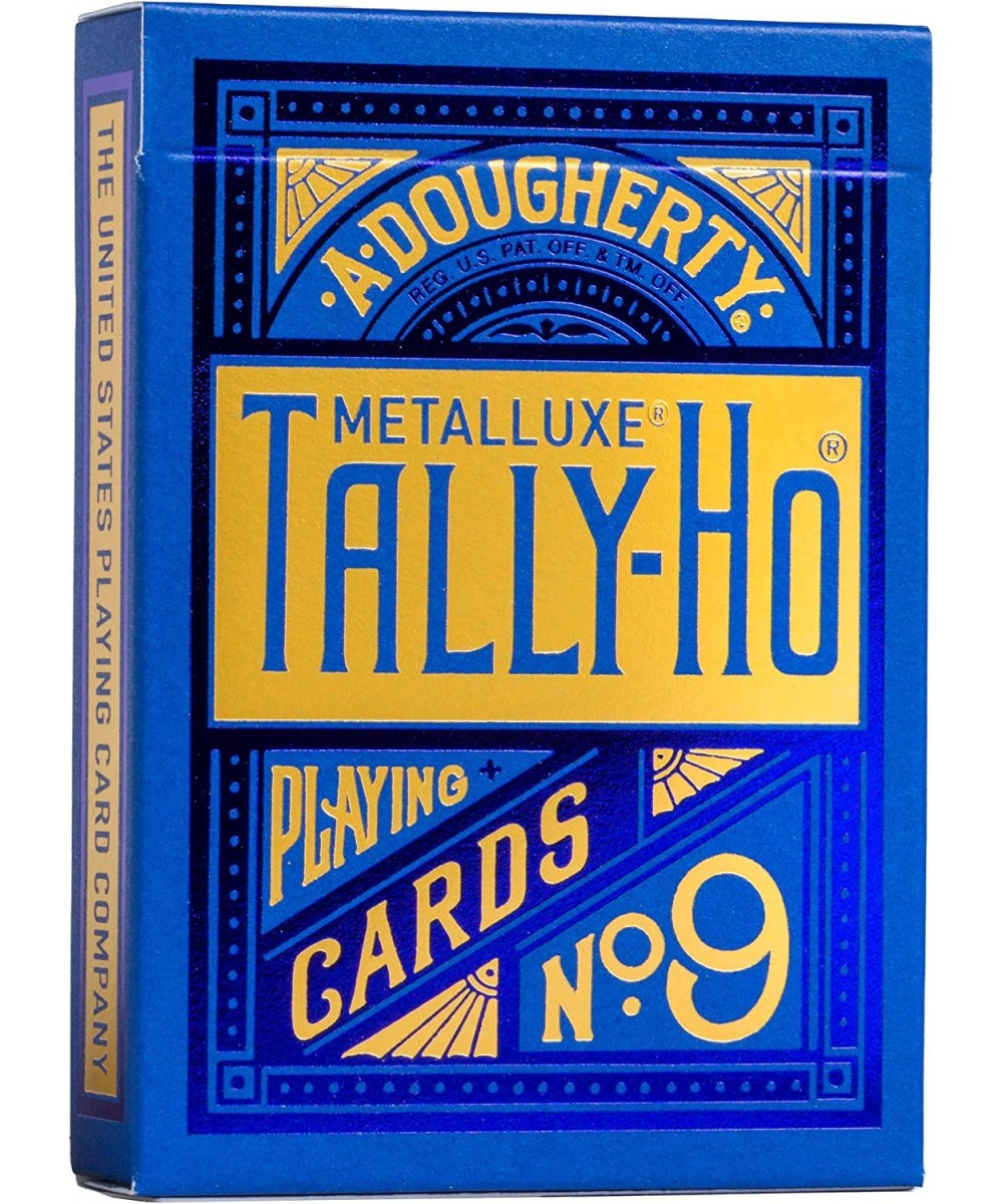 MetalLuxe Blue Playing Cards $16.28 Card Games