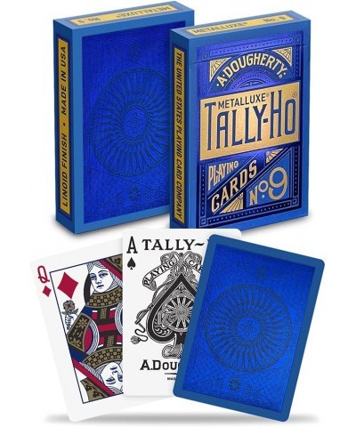 MetalLuxe Blue Playing Cards $16.28 Card Games