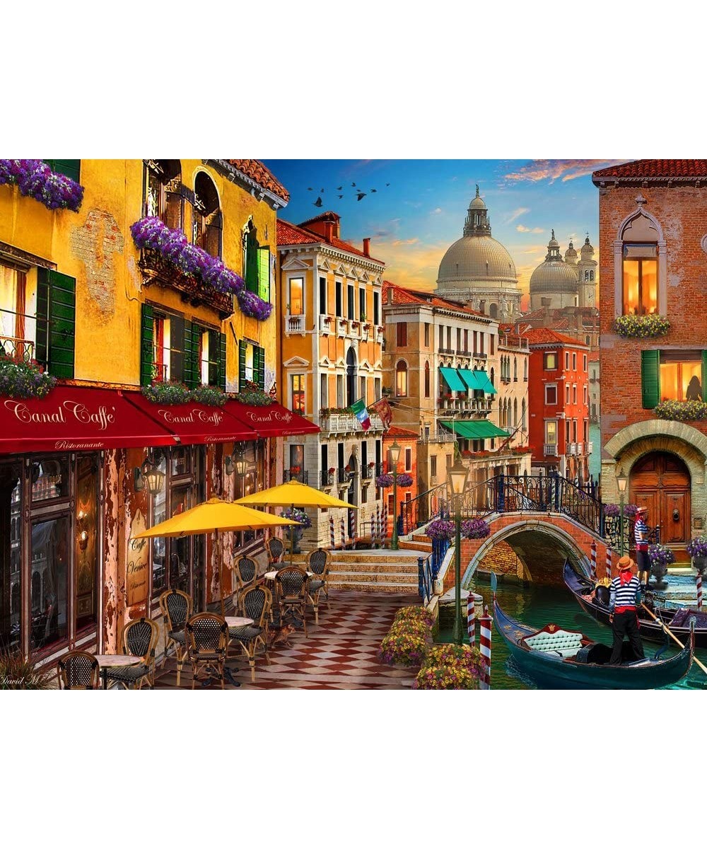 Venice Cafe Jigsaw Puzzle 550 Piece $30.26 Jigsaw Puzzles