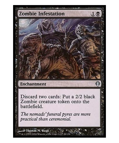 Zombie Infestation - Archenemy Singles $12.18 Card Games