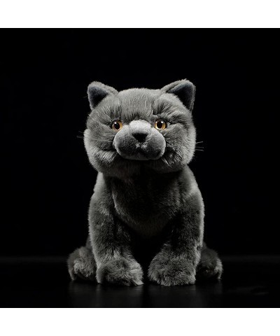 British Short Cat Stuffed Animal - 11 inch Plush Toy Grey Cat Soft Toy Cat for Kids (British Short Cat 1) $45.54 Stuffed Anim...