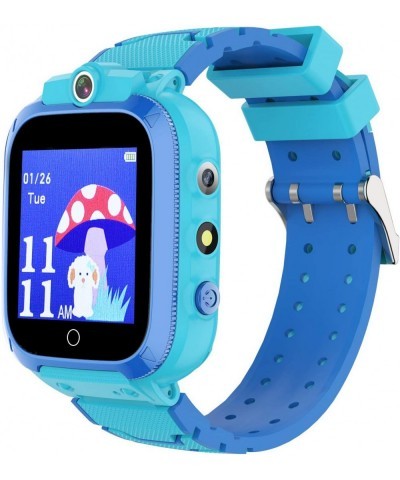 Kids Smart Watch for Boys Girls 1.44" HD Touch Screen with 14 Puzzle Games Music Player Dual Camera 12/24 hr Pedometer Flashl...