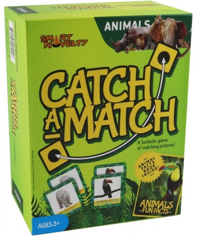 Memory Game - Animal Matching Game for Kids Ages 3 and Up - Animal Card Game Educational Learning Toy - Birthday for Boys and...