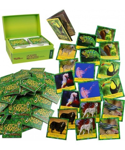 Memory Game - Animal Matching Game for Kids Ages 3 and Up - Animal Card Game Educational Learning Toy - Birthday for Boys and...