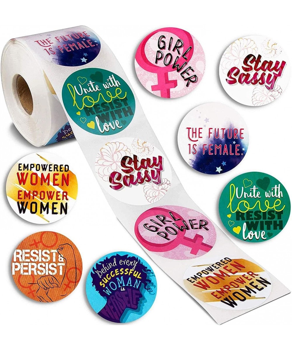 Women Empowerment Stickers Feminist Girl Power Quotes 8 Designs (2 In 500 Pieces) $16.91 Kids' Stickers