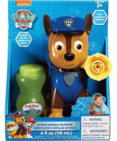 Paw Patrol Chase Action Bubble Blower $34.60 Bubble Blowing Products