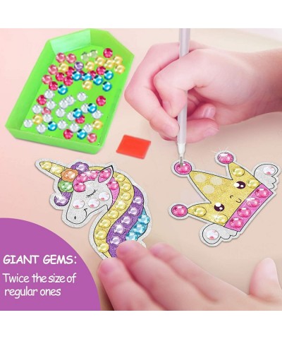 Arts and Crafts for Kids Ages 8-12 - 14 Pack Diamond Painting Suncatchers and Stickers Kits - Gem Toys Birthday Gifts Summer ...