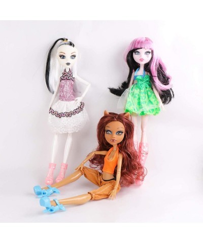 5 Sets 11 Inch Monster Girl Dolls Include 5 Pieces Girl Monster Dolls 5 Pieces Handmade Doll Clothes 5 Pairs of Doll Shoes $6...