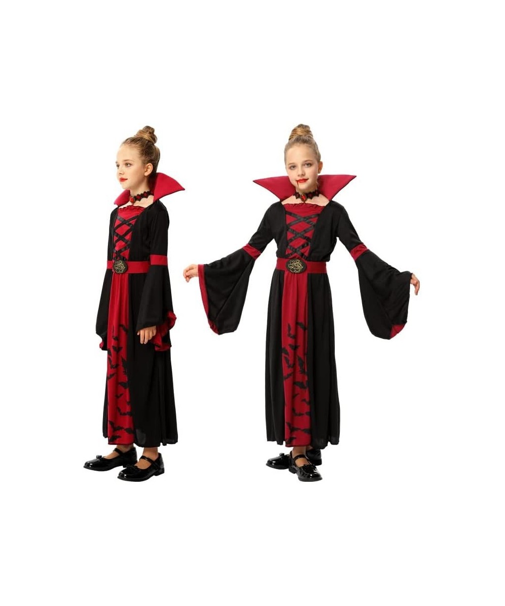 Royal Vampire?Costume?for?Girls Halloween Dress Up Party Vampire-Themed Party with one Choker. $29.27 Kids' Costumes