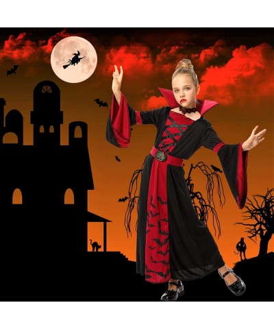 Royal Vampire?Costume?for?Girls Halloween Dress Up Party Vampire-Themed Party with one Choker. $29.27 Kids' Costumes