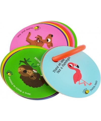 Toddler Action Cards Animal Moves and Sounds Gifts for Ages 2+ $21.53 Educational Flash Cards