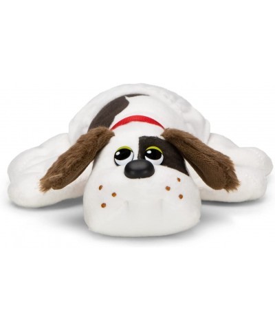 Pound Puppies Newborns Plush - White with Dark Brown Spots (Fuzzy Ears) $22.50 Plush Puppets