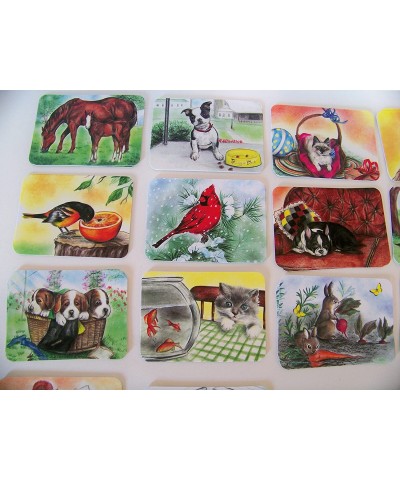 Baby Animals Matching Game Memory Cards Farm and Birds $25.17 Card Games