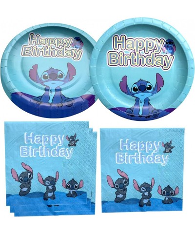 Lilo and Stitch Birthday Party Supplies 20 Plates and 20 Napkins for Lilo and Stitch Theme Birthday Party Decorations $22.47 ...