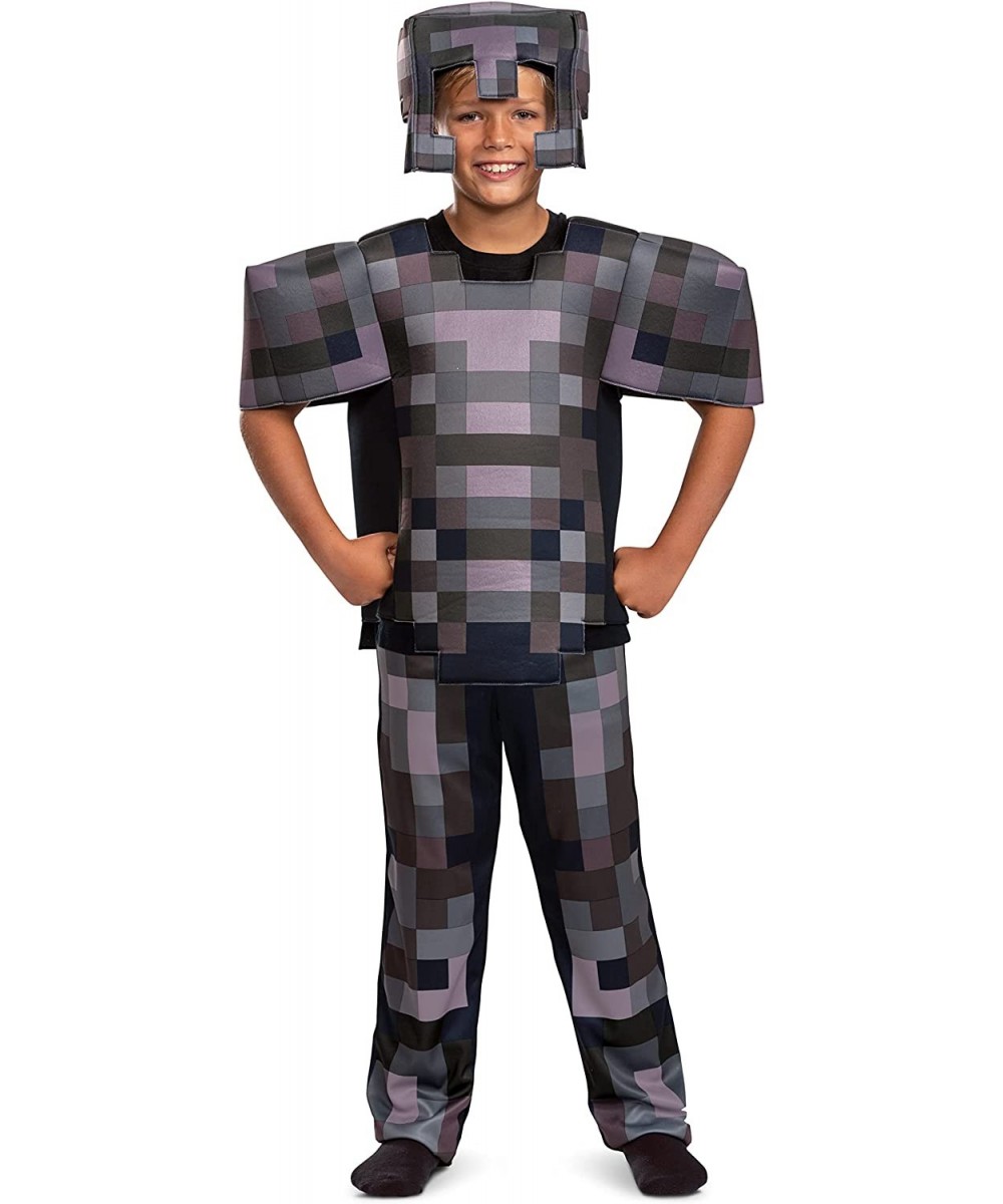 Minecraft Costume Official Nether Armor Outfit for Kids Minecraft Costume $45.82 Kids' Costumes