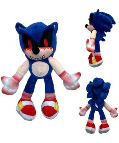 11 Inch Sonic Exe Plush Sonic.exe Stuffed Plush Toy Sonic The Hedgehog Plush Gifts for Fans (Blue) $29.06 Plush Figure Toys