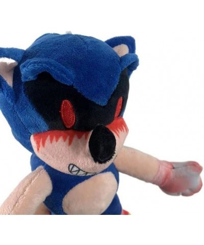 11 Inch Sonic Exe Plush Sonic.exe Stuffed Plush Toy Sonic The Hedgehog Plush Gifts for Fans (Blue) $29.06 Plush Figure Toys