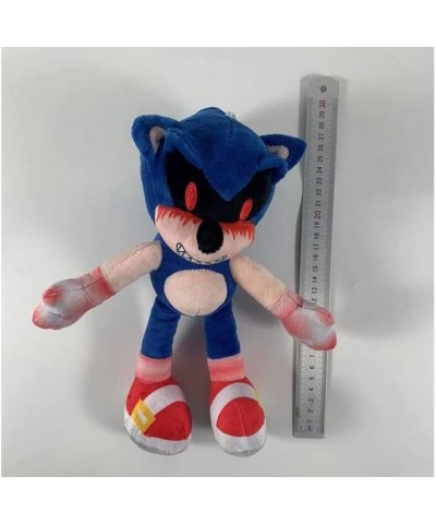 11 Inch Sonic Exe Plush Sonic.exe Stuffed Plush Toy Sonic The Hedgehog Plush Gifts for Fans (Blue) $29.06 Plush Figure Toys