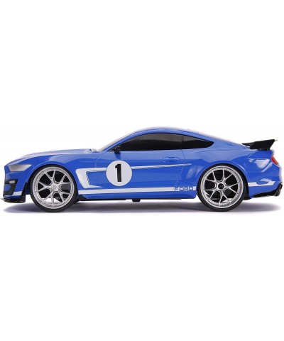 Bigtime Muscle 1:16 2020 Ford Shelby GT500 RC Remote Control Car 2.4 GHz Blue/White Stripes Toys for Kids and Adults $49.70 R...