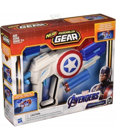 Avengers: Endgame Nerf Captain America Assembler Gear $55.53 Toy Foam Blasters & Guns