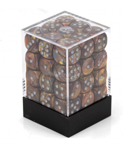 CHX27893 Dice - Lustrous: 36D6 Gold/Silver $24.00 Game Accessories