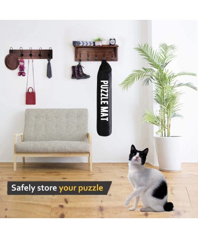 Puzzle Mat Roll Up 2000 Pieces Thicker Puzzle Roll Up Mat Jigsaw Puzzle Mat Roll Up 1000 1500 Pieces Store and Transport Jigs...