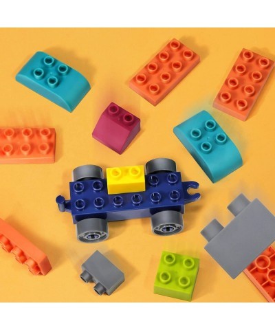 Soft Building Blocks 41PCS Building Blocks for Toddlers Multi-Colored TPE Soft Blocks for Toddlers Early Educational Stacking...