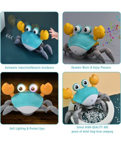 Sensing Crawling Crab for Toddler Kids Age 3 4 5 6 Interactive Walking Dancing Toy with Music Sounds & Lights USB Rechargeabl...