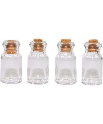 Melody Jane Dollhouse 4 Empty Glass Bottling Jars & Corks Miniature Kitchen Shop Accessory $16.38 Dollhouse Accessories