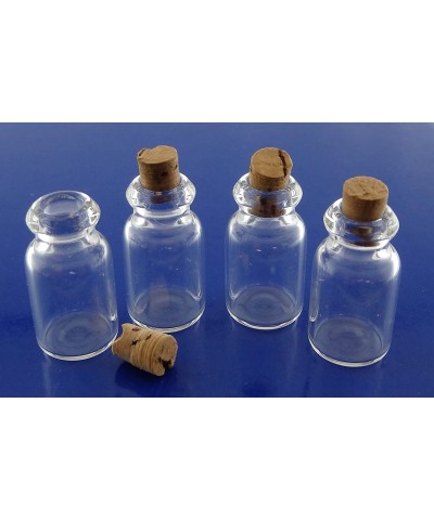 Melody Jane Dollhouse 4 Empty Glass Bottling Jars & Corks Miniature Kitchen Shop Accessory $16.38 Dollhouse Accessories