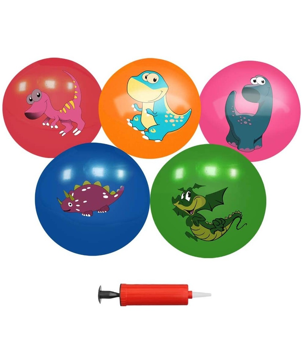 Balls for Toddlers 1-3 Inflatable Bouncy Balls & Sensory Balls & Spiky Massage Stress Balls Bulk with Pump for Indoor Outdoor...