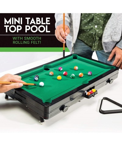 Table Top Sports Game Set - 5-in-1 Sports Center Indoor Sports Games - Tabletop Soccer Basketball Hockey Bowling + Pool $63.8...