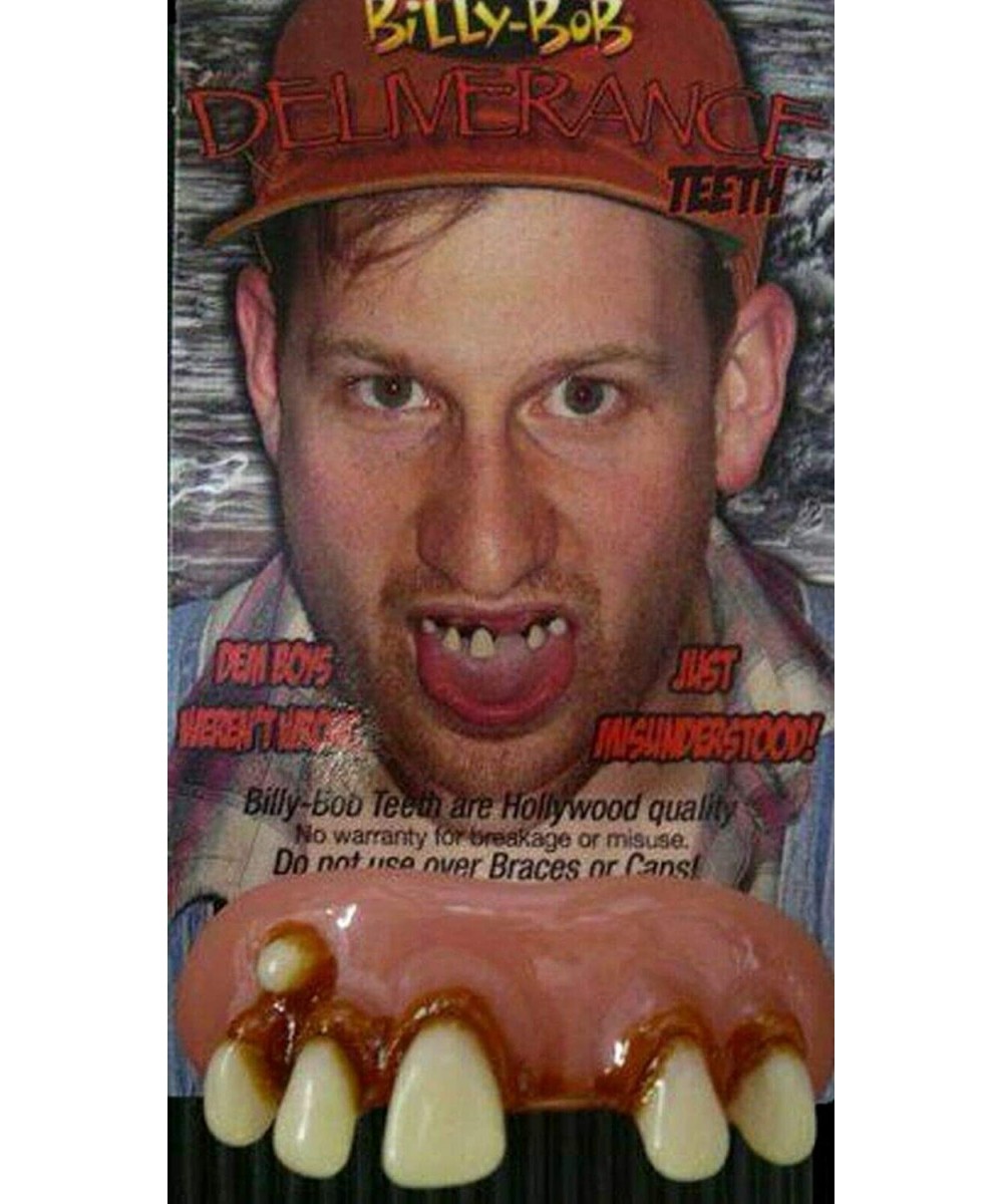 Billy Bob 10031 Deliverance Fake Teeth Novelty Item $18.38 Gags & Practical Joke Toys