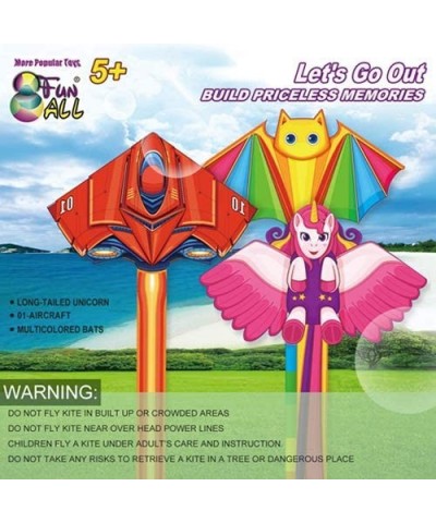 Kites for Kids Ages 4-8 8-12 | Unicorn Kite & Airplane Kite & Rainbow Elephant Kites for Toddlers Age 3-5 Beginner Adults Eas...