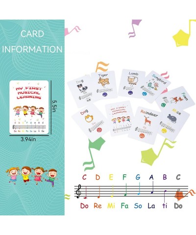 Desk Bells Rainbow Diatonic?Hand Bells for Kids with 17 Songbook & Musical Flash Cards Toddler?Preschool Muscia Learning Toys...