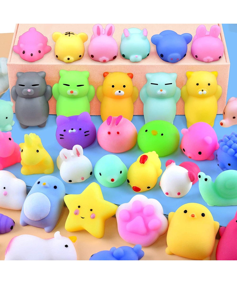 Mochi Squishy Toys 20 Pcs Mini Squishy Animal Squishies Party Favors for Kids Kawaii Squishy Squeeze Toy Cat Unicorn Squishy ...