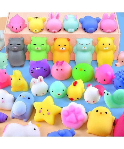 Mochi Squishy Toys 20 Pcs Mini Squishy Animal Squishies Party Favors for Kids Kawaii Squishy Squeeze Toy Cat Unicorn Squishy ...