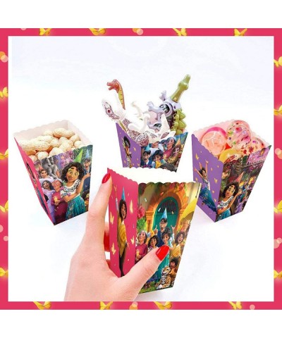 24PCS En-canto birthday party supplies. party favor Popcorn Boxes Kids Boys and girls for birthday decorations Popcorn Gift B...