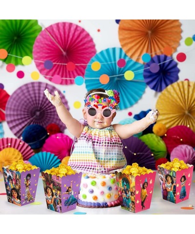 24PCS En-canto birthday party supplies. party favor Popcorn Boxes Kids Boys and girls for birthday decorations Popcorn Gift B...