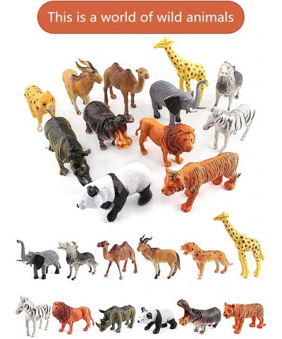 Animals Figure 12PCS 5-7" Realistic Plastic wildlife animals Figurines Set Detailed Textures Foal Pony Animal Toy Figures Chr...