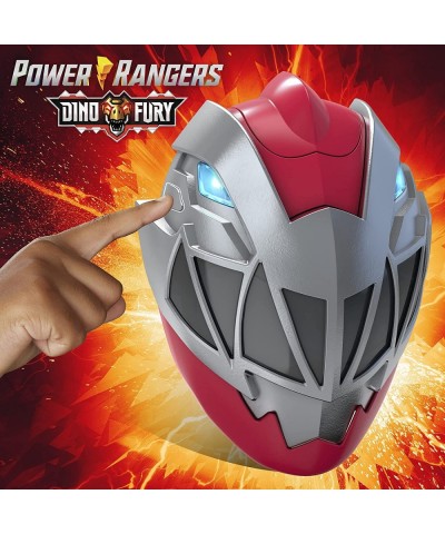 Dino Fury Red Ranger Electronic Mask Roleplay Toy for Costume and Dress Up Inspired by The TV Show Ages 5 and Up $37.46 Kids'...