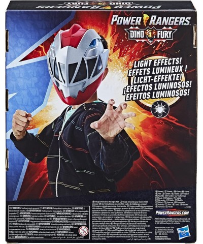 Dino Fury Red Ranger Electronic Mask Roleplay Toy for Costume and Dress Up Inspired by The TV Show Ages 5 and Up $37.46 Kids'...