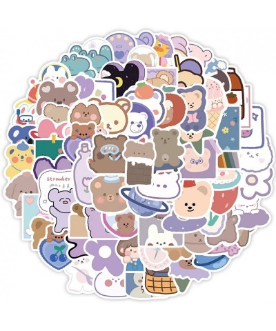 90Pcs Cute Stickers for Kids Bear Stickers Pack Waterproof Stickers for Water Bottles/Phone Case/Laptop Christmas Stocking St...