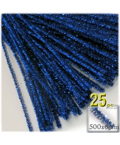 Chenille Sparkly Stems Pipe Cleaner 20-in (50-cm) 25-pc Ocean Blue $17.42 Craft Pipe Cleaners