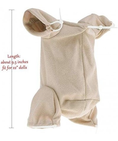 Suede Fabric Doll Body Fits 21-23 Inch Reborn Doll Very Soft and High Strength $21.17 Dolls